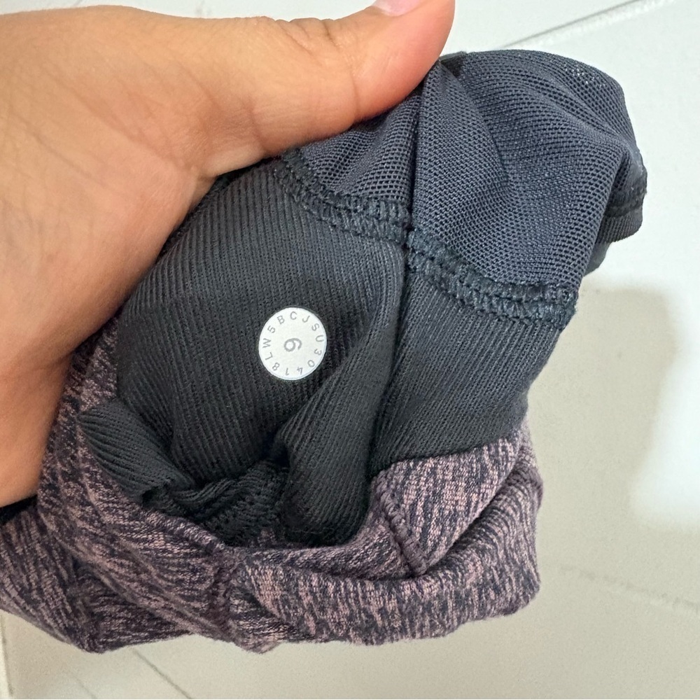 Lululemon Ready to Rulu Jogger Heathered Arctic Plum Purple Size 6 - Picture 9 of 9